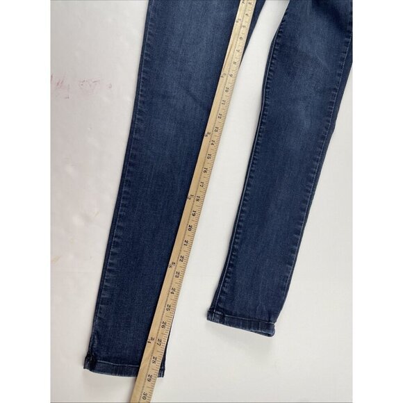 Democracy Ab Solution Jeans Women’s 2 Mid Rise Straight Stretch Cotton Poly - Picture 4 of 9